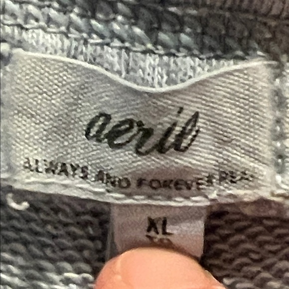 Aerie Light Blue Sweat Pants Size XL - Picture 2 of 5